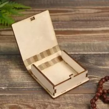 Шкатулка деревянная "Love" сердце