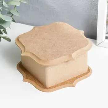 Шкатулка для декора 12х12х6 см