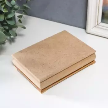 Шкатулка для декора из МДФ 13,5х9,5х3 см МИКС