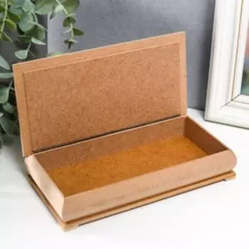 Шкатулка для декора из МДФ 16,5х8,5х3 см МИКС
