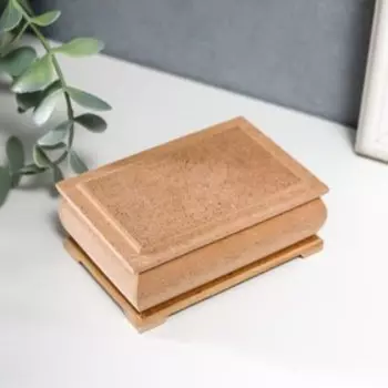 Шкатулка для декора из МДФ 9х6х3 см МИКС