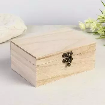 Шкатулка для росписи дерево «Тайник», для творчества, декора, 17127.5 см