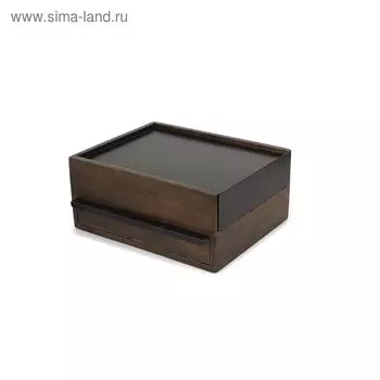 Шкатулка для украшений Stowit, чёрная