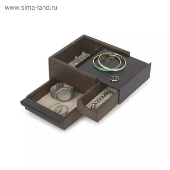 Шкатулка для украшений Stowit Mini, чёрная