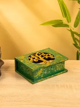 Шкатулка "Древо" 15х10х5 см, МДФ