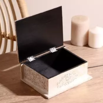 Шкатулка "Два сердца" 19,5х15х7 см