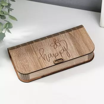 Шкатулка "happy" 17Х8,5х3 см