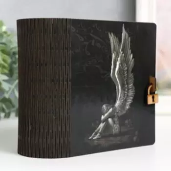 Шкатулка-книга "Ангел" 14х14 см