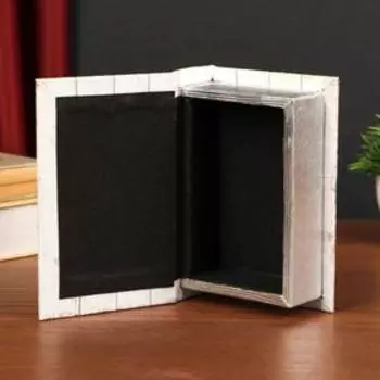 Шкатулка-книга дерево кожзам "Большая семья" 16х11х4,5 см