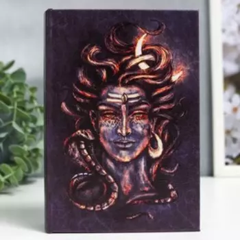 Шкатулка-книга дерево кожзам "Медуза Горгона" 18х13х4 см