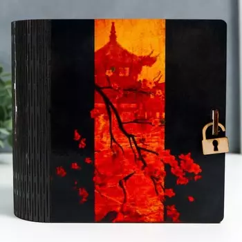 Шкатулка-книга "Китай" 14х14 см