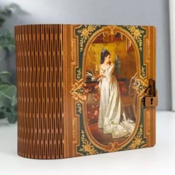 Шкатулка-книга "Книга" 14х14 см