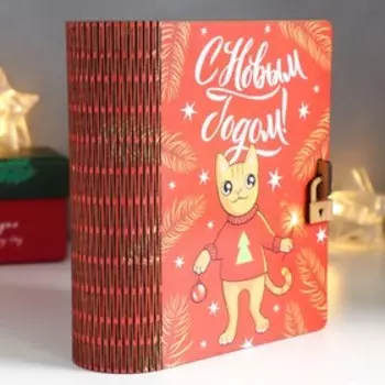 Шкатулка-книга "Котик" 14х10х5,5 см