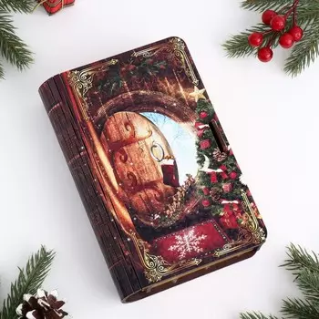 Шкатулка-книга «Новогодний уют», 20135 см