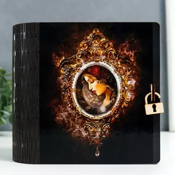 Шкатулка-книга "Рамочка" 14х14 см
