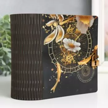 Шкатулка-книга "Рыбёшки" 14х14 см