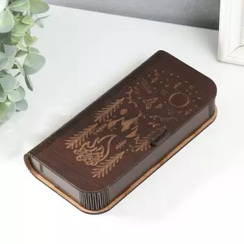 Шкатулка "Костер" 17х8,5х3 см