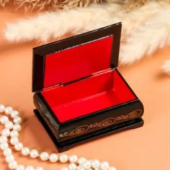 Шкатулка "Котята" , 6х9 см , лаковая миниатюра