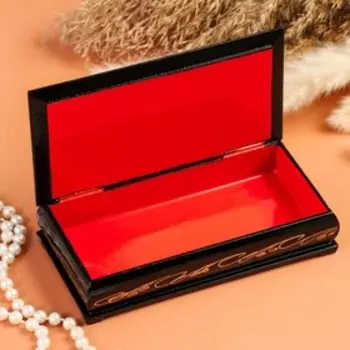 Шкатулка - купюрница «500 EURO», 8,517 см, лаковая миниатюра