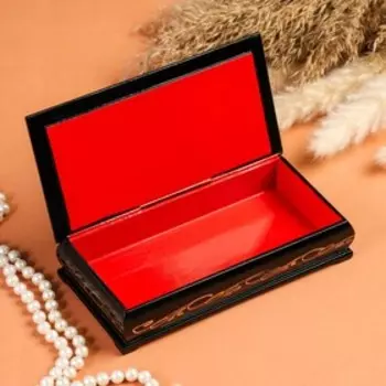 Шкатулка - купюрница «Ангелочки», 8,5х17 см, лаковая миниатюра, микс