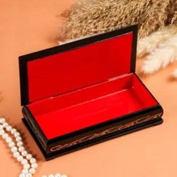 Шкатулка - купюрница «Охота», 8,5×17 см, лаковая миниатюра