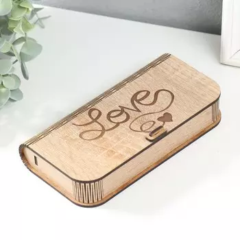 Шкатулка "Love" 17х8,5х3 см