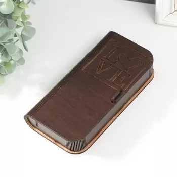 Шкатулка "Love" 17х8,5х3 см МИКС