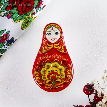 Шкатулка «Люблю Россию. Узоры»