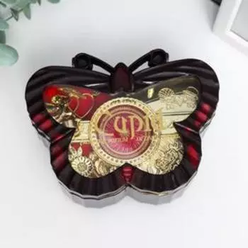 Шкатулка музыкальная "Бабочка" механическая 11х15х7 см