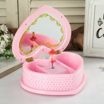 Музыкальная шкатулка механическая «Сердце принцессы», пластик, 1916.56 см