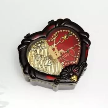 Шкатулка музыкальная "Сердце" 12х10,5х4,7 см