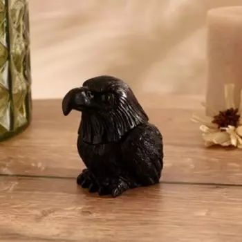 Шкатулка "Орёл" смола 9х7х8,5 см