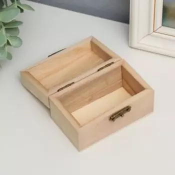 Шкатулка для росписи дерево «Простая», для творчества, декора, 95.55 см