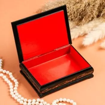 Шкатулка «Ручей», 1014 см, лаковая миниатюра