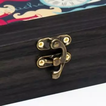 Шкатулка с делениями венге 31х26,5х5 см