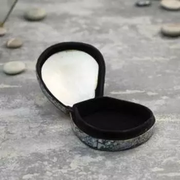 Шкатулка "Сатий" 10х7х4 см ракушка