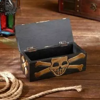 Шкатулка "Скелет" 24х12х12 см