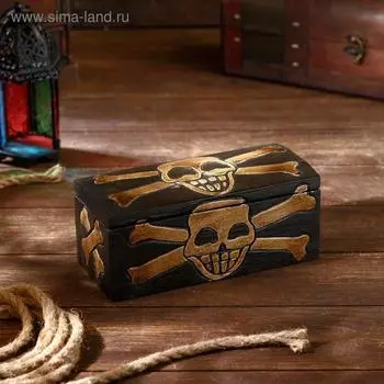 Шкатулка "Скелет" 24х12х12 см