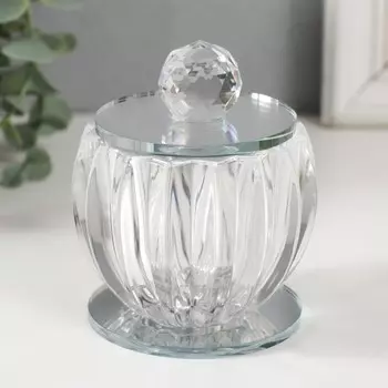 Шкатулка для украшений «Аглая», стекло, 889.2 см