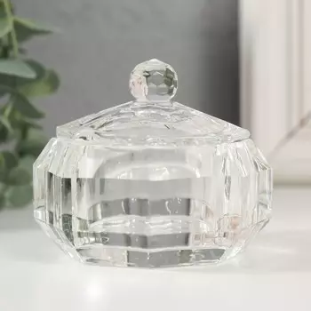 Шкатулка для украшений «Мария», стекло, 7.77.76 см