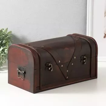 Шкатулка сундук дерево "Виттория" 29,5х16х15,5 см