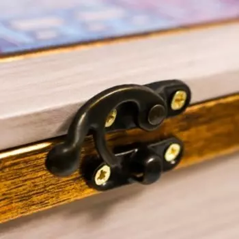 Шкатулка Сундук Молочный дуб 35,5х44,5х32 см