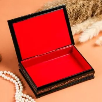 Шкатулка «Жостово», 1116 см, лаковая миниатюра