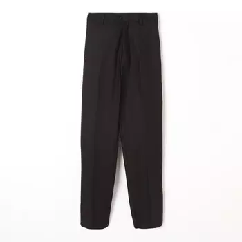 Школьные брюки для мальчика, цвет чёрный, рост 152-158 см