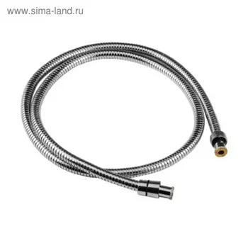 Шланг душевой Lemark LE8032S, двухзагибный растяжной от 1,5 до 2,0 м, сталь, цвет хром