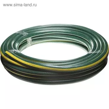 Шланг, ПВХ, d = 25 мм (1"), L = 25 м, 3-слойный, армированный, GRINDA STANDARD