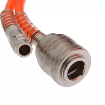 Шланг спиральный с быстросъемным соединением СЕРВИС КЛЮЧ, 1/4М, 70606, 10 м