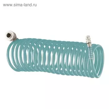 Шланг STELS, полиуретановый, BASF, 10 м, с быстросъёмными соединениями