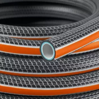 Шланг, ТЭП, d = 19 мм, L = 15 м, морозостойкий (до –30 °C), двойное армирование, GRINDA