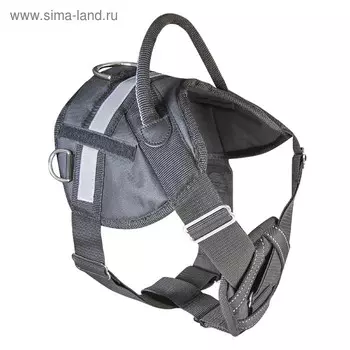 Шлейка для служебных собак "Зооник", №2 (ОГ 82-109 х 5 см), ПВХ, микс цветов